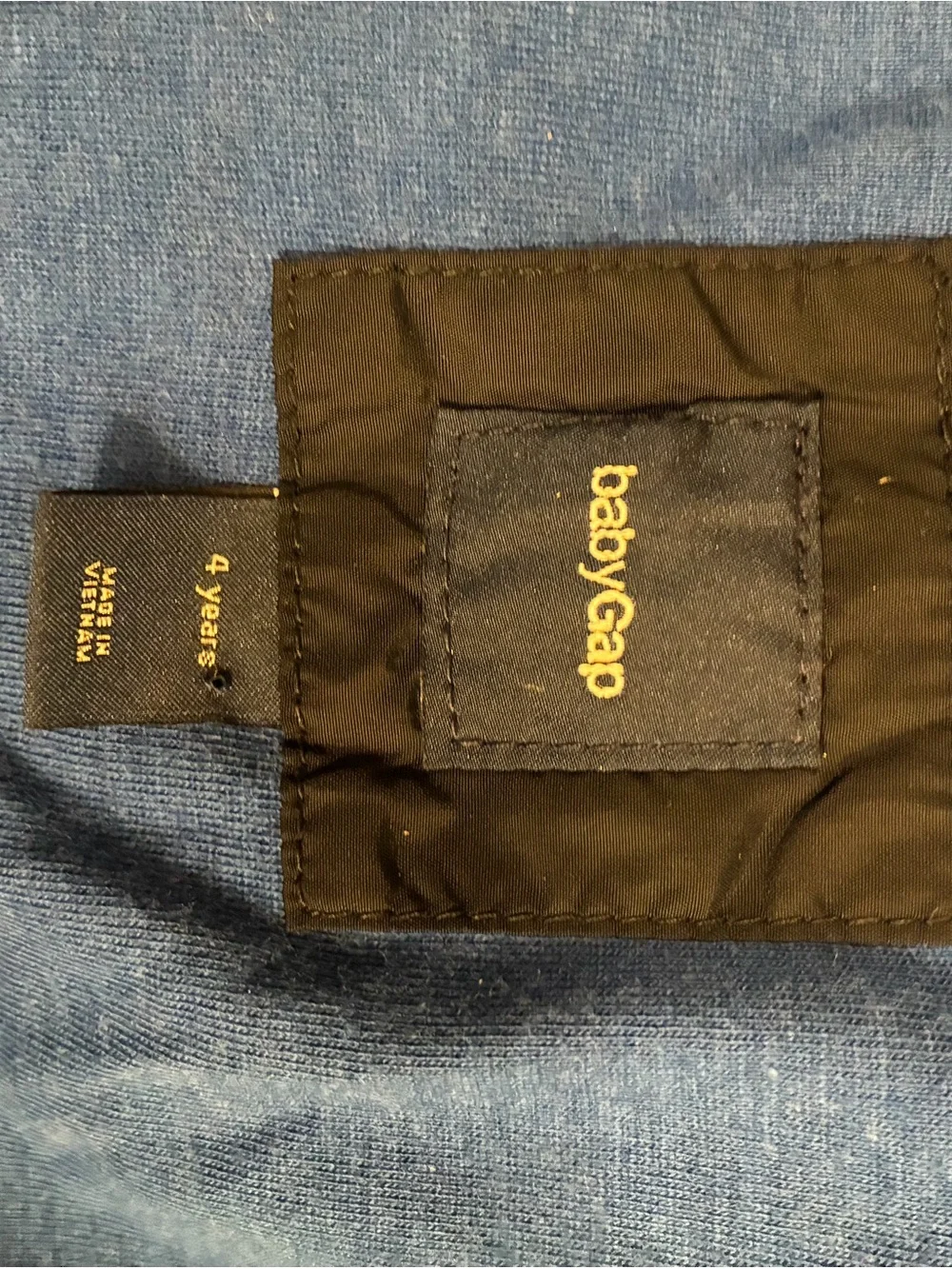 BabyGap Navy Hooded Windbreaker Jacket 4T